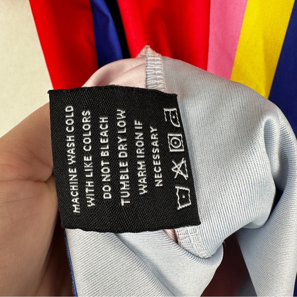 Odd Culture Cool Bear Tee Shirt Men's Size XL Multicolor Color block Y2K Retro - Picture 13 of 16